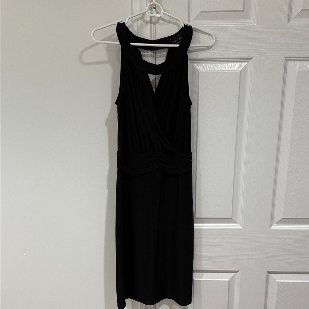 Max & Cleo Black Midi Dress